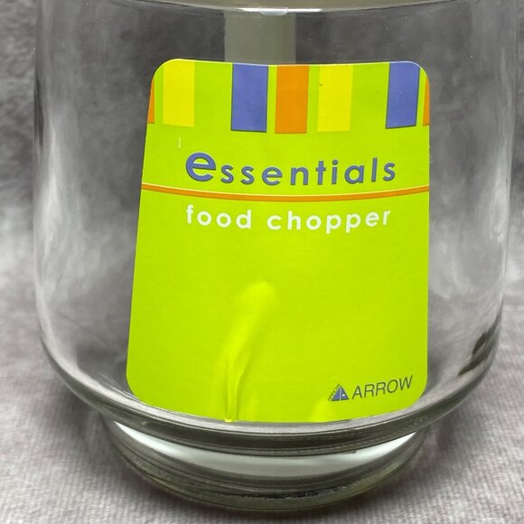 Arrow Essentials Glass Food Chopper With Stainless Steel Blades - Picture 2 of 13